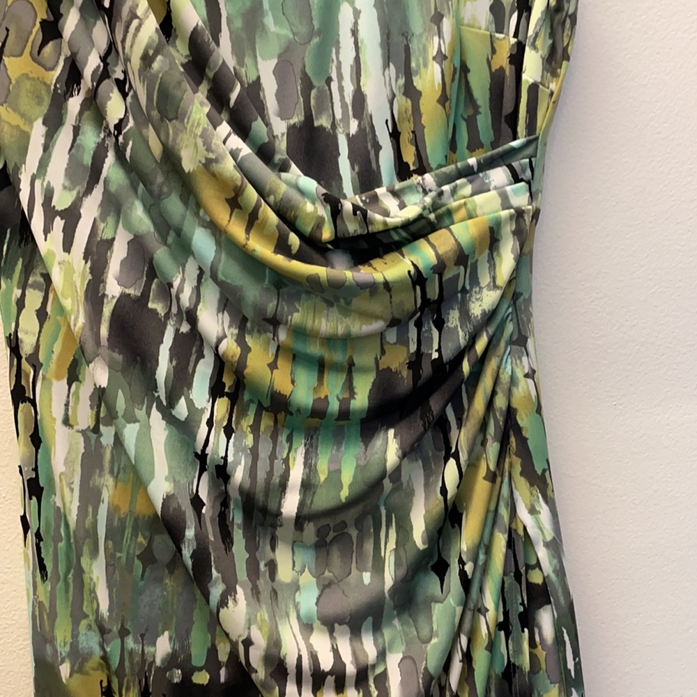 Connected apparel 10 p multicolor dress- NWT - Picture 3 of 3